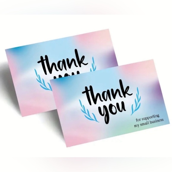 Boutique Other - Thank you cards 50